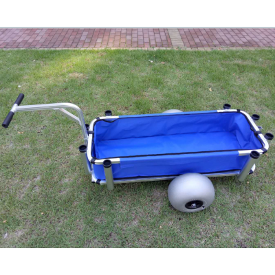 Hot Sale two balloon wheels large fishing cart